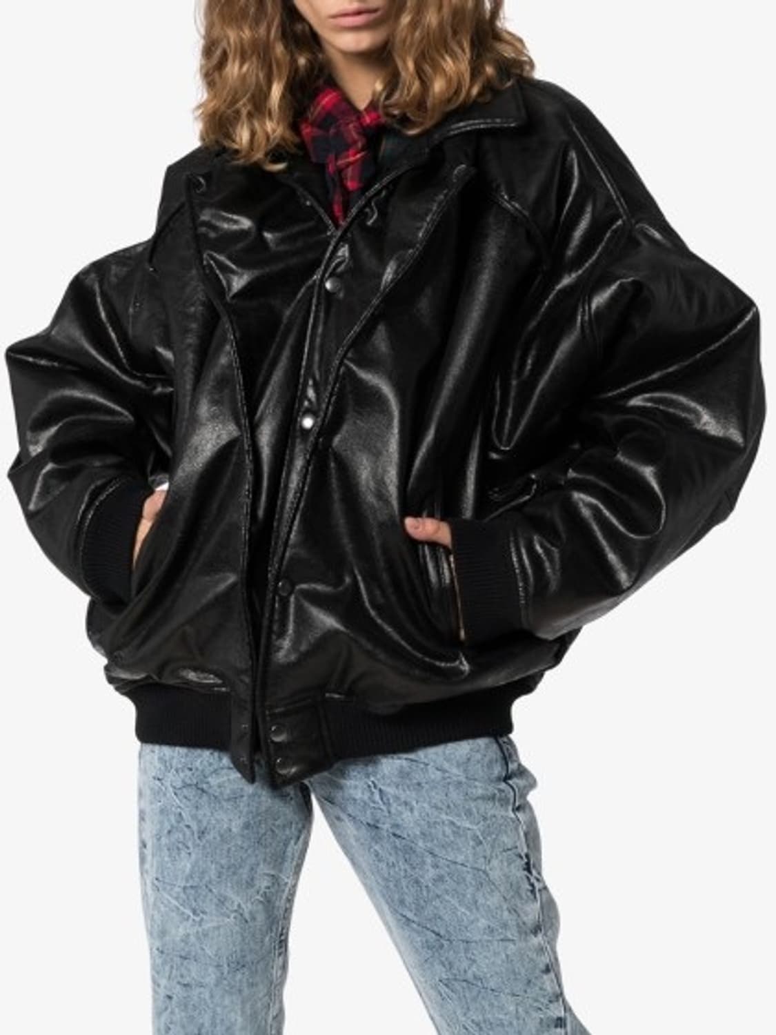 Y/project 레더 봄버 자켓 컬렉션피스 상품이미지3