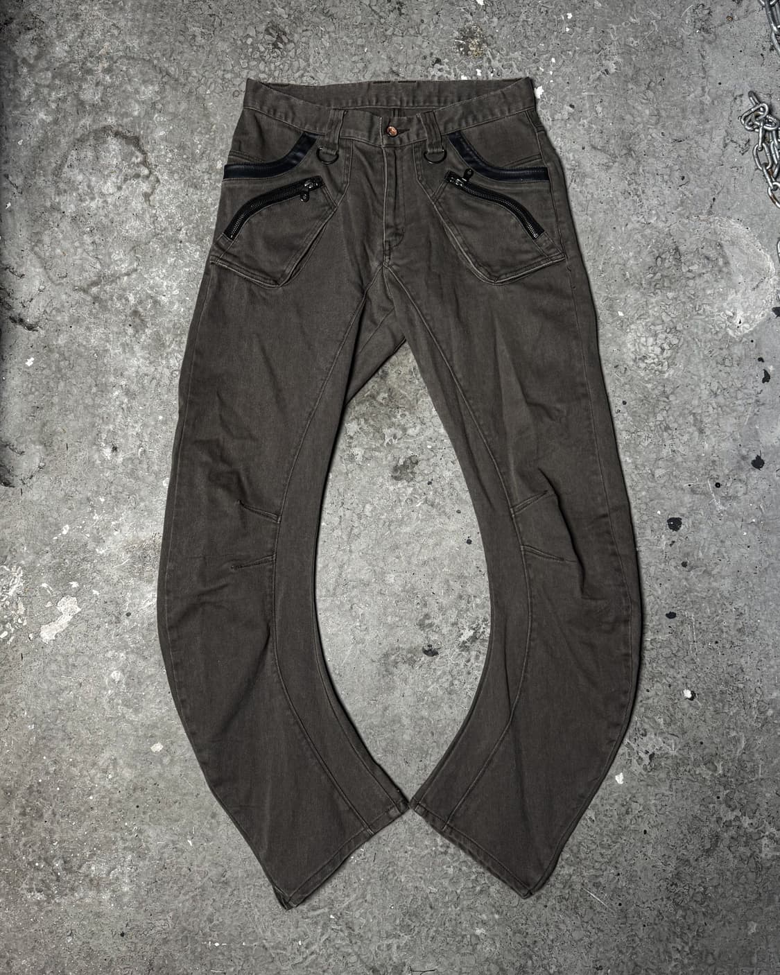 PPFM – Zip Pocket Detail Curve pants 상품이미지6