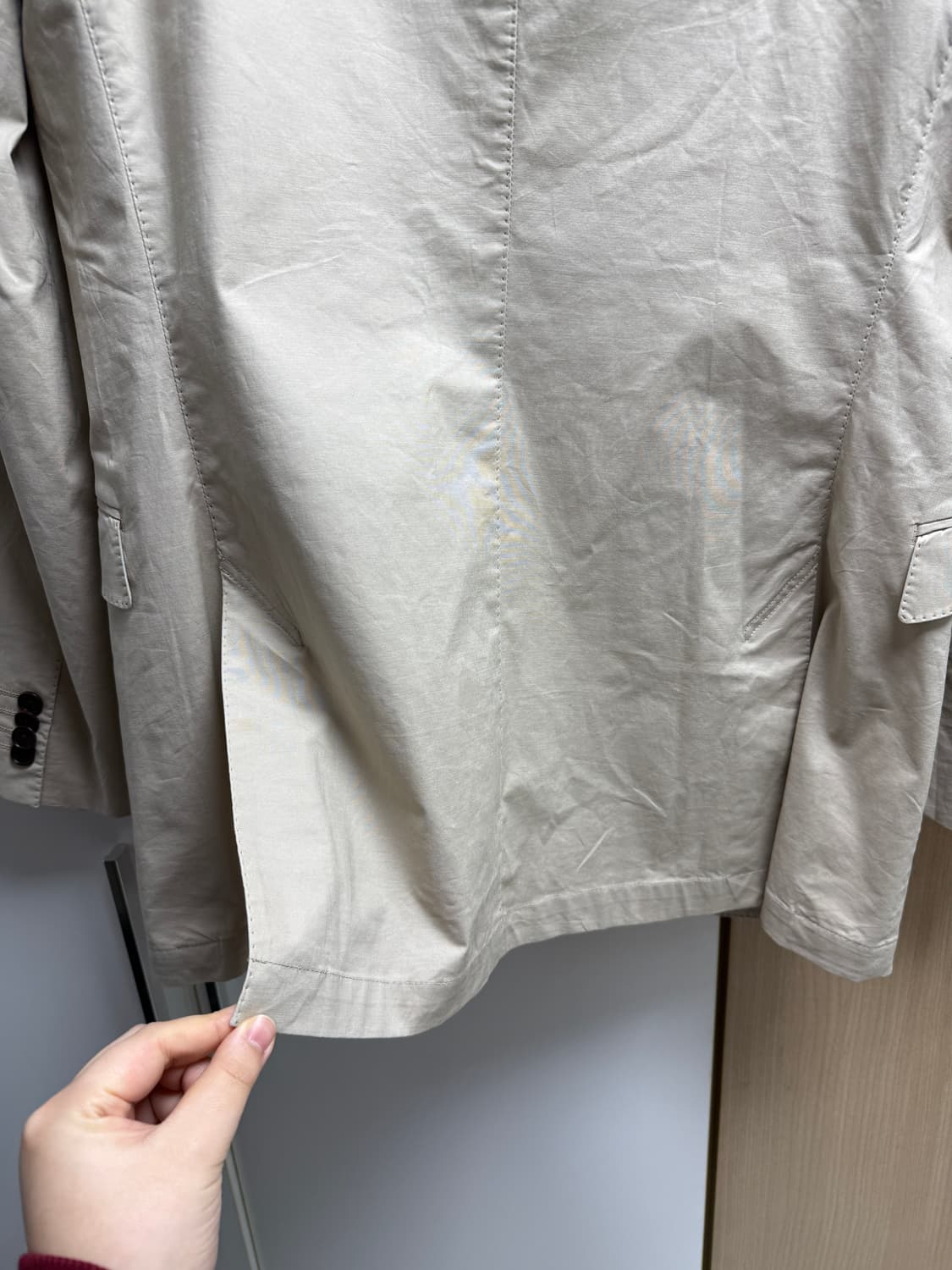 버버리 코튼 블레이저 자켓 상품이미지5