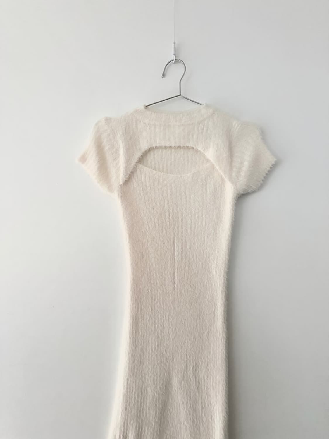 Chest slit slim ops / white 상품이미지2