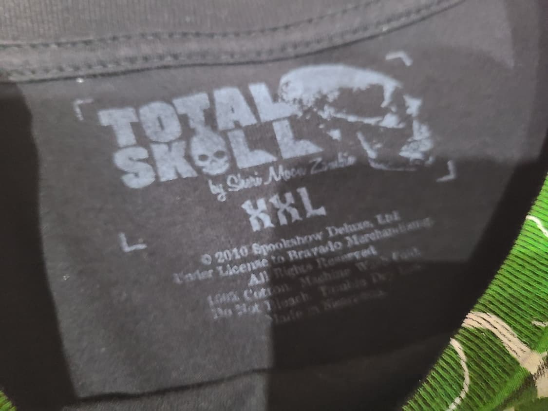 Total Skull 좀비티셔츠 상품이미지3