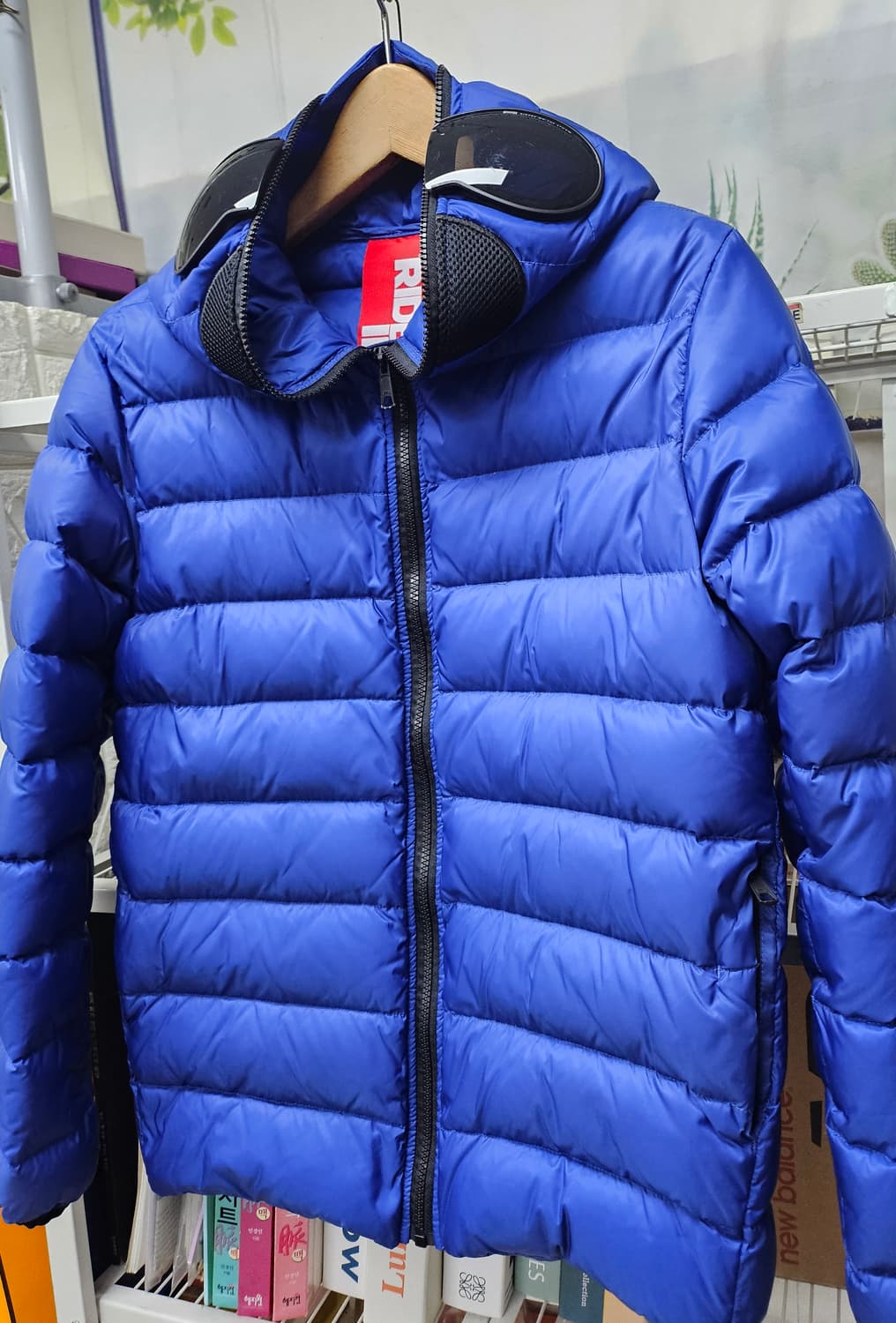 AI Riders 라이더스 키즈패딩 16y 다운 후드 고글패딩 XD55 상품이미지2