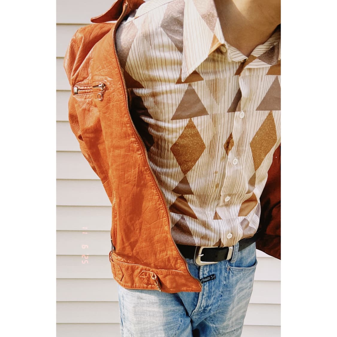 80‘s Chess King Rayon Shirts 상품이미지1