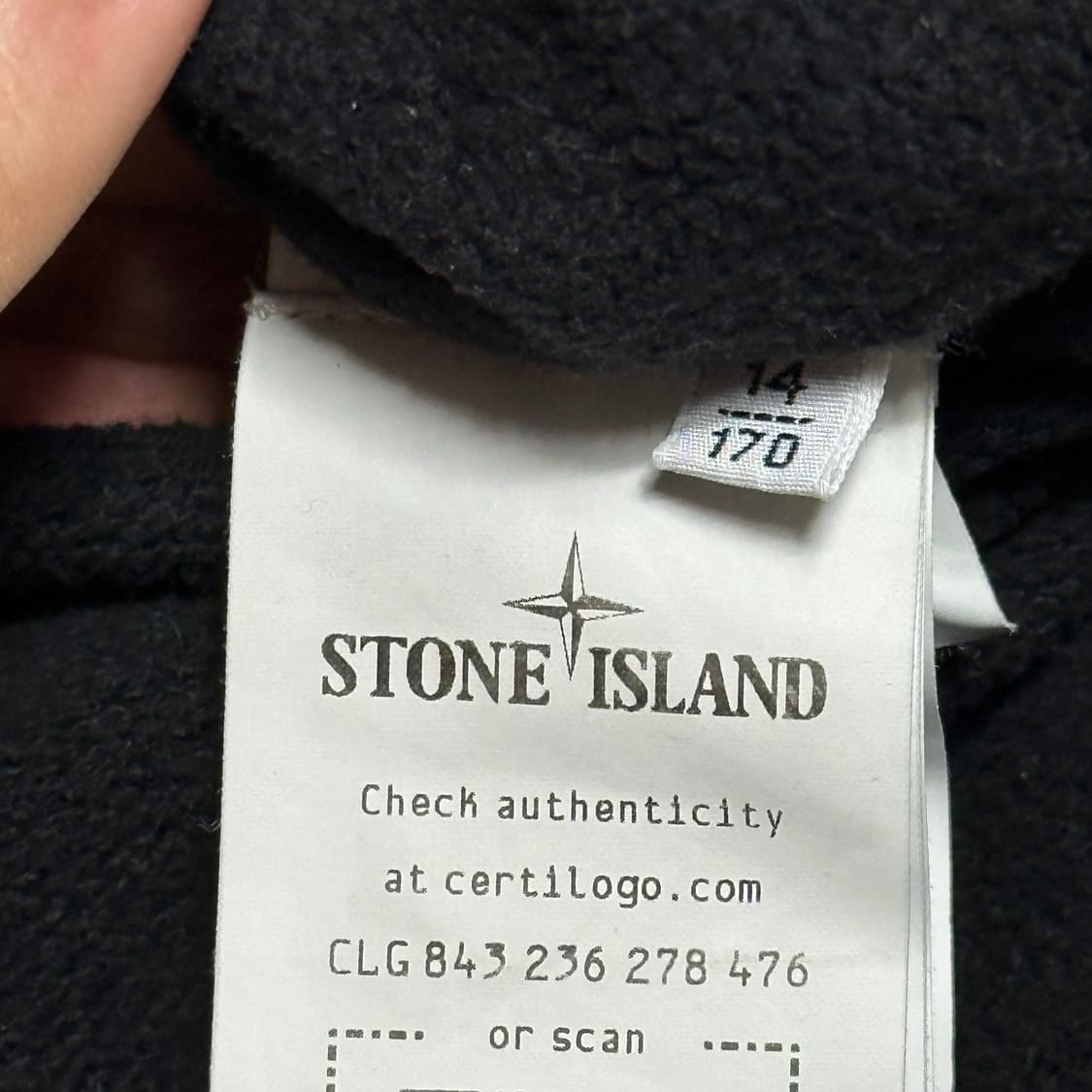 14 스톤아일랜드 블랙 맨투맨  상품이미지6