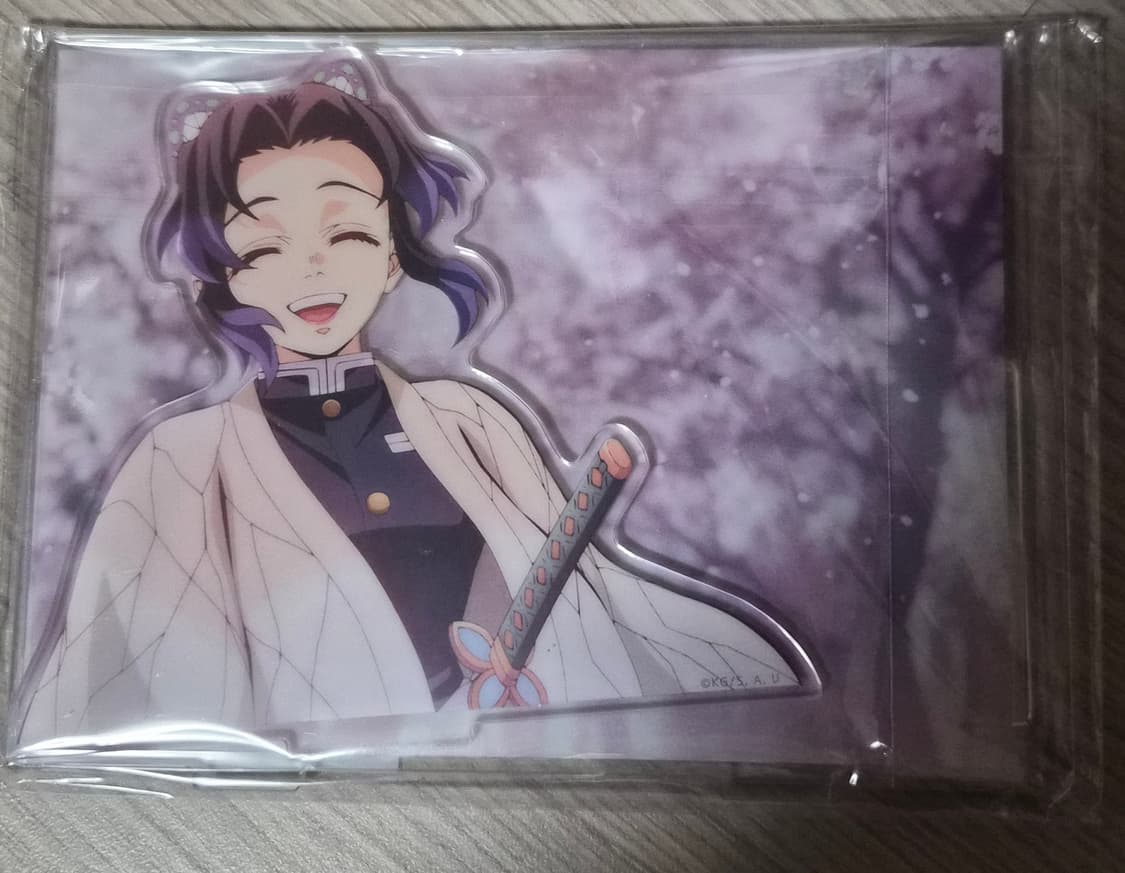 (미개봉)귀멸의 칼날 시노부 장면 그대로 아크릴 팝니다 상품이미지1