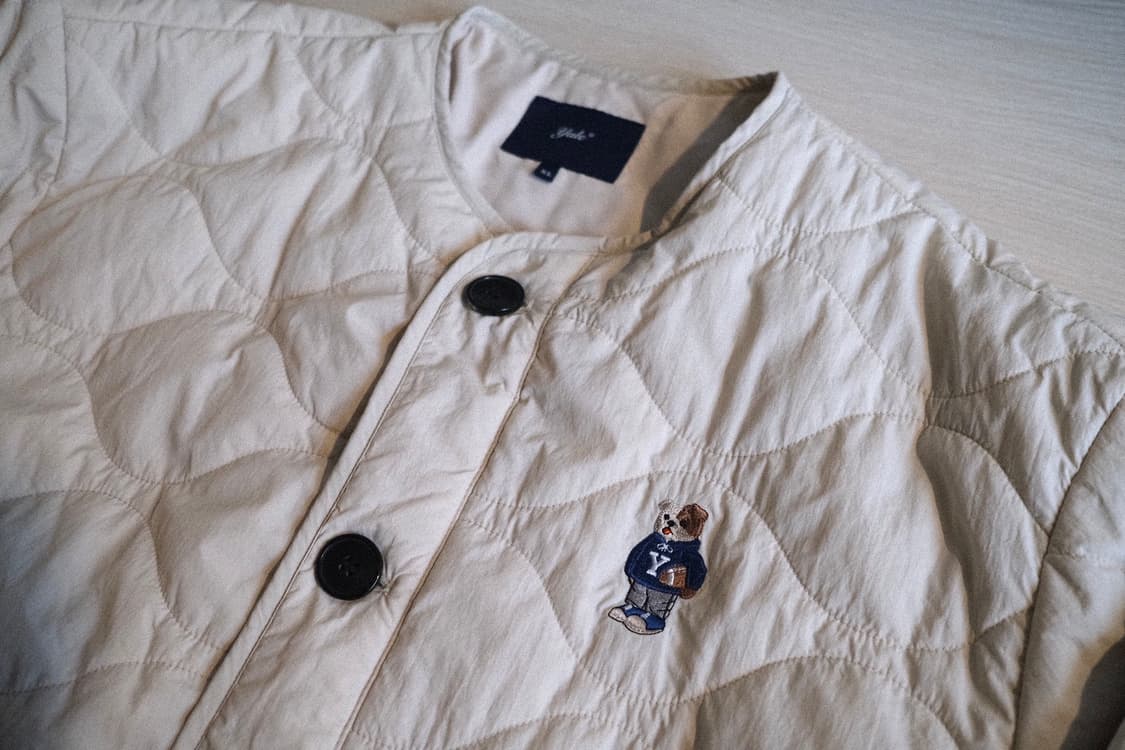 예일 경량 퀼팅 패딩 상품이미지2