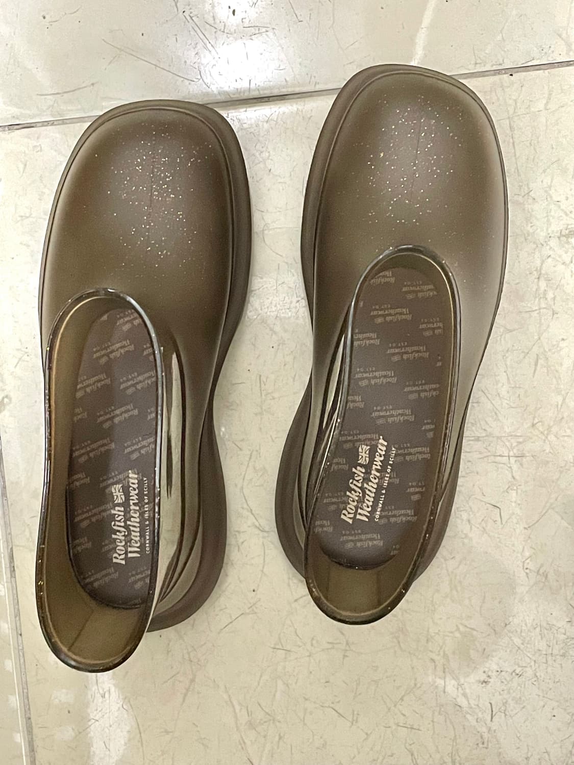 락피쉬웨더웨어 글리터 브라운장화 상품이미지2