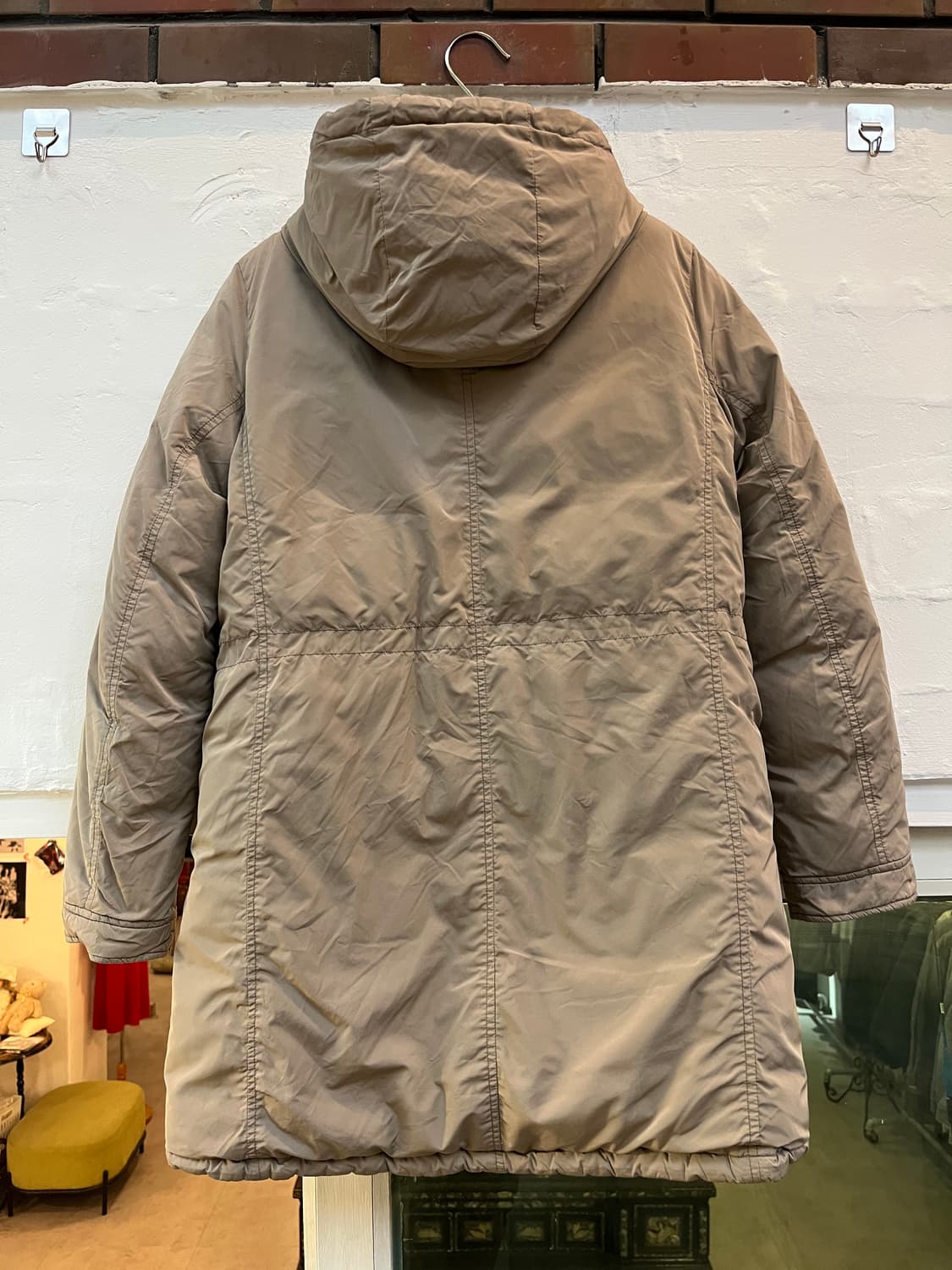 313 베이지 덕다운 투웨이 파카 2(IT42) 상품이미지8