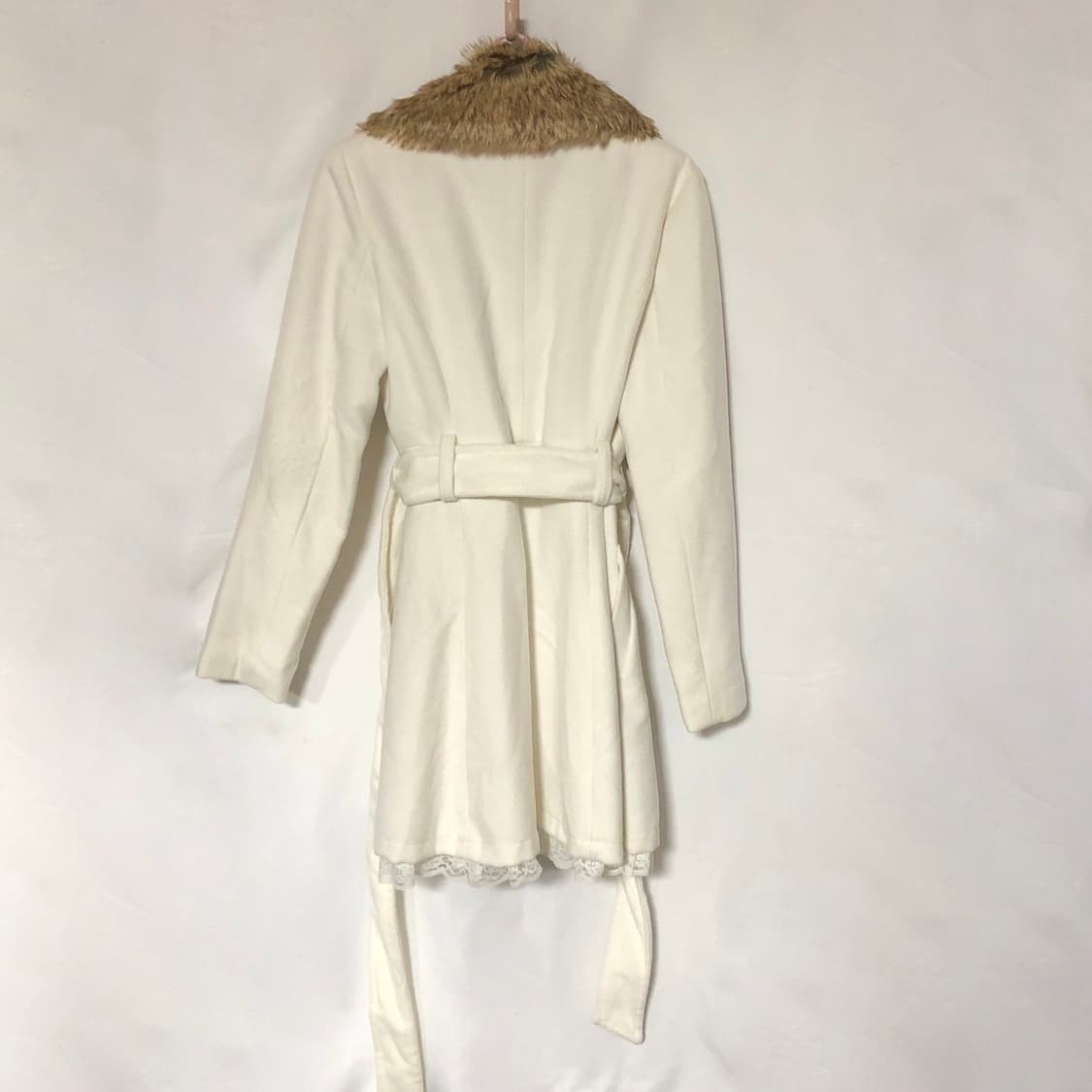 리본 레이스 코트 화이트 상품이미지8