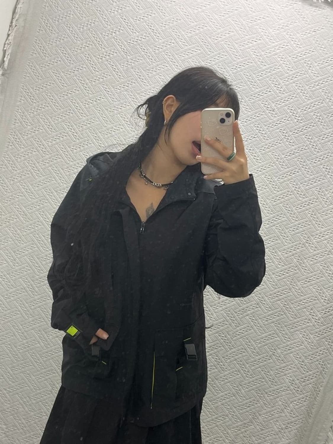 아디다스 테크웨어 스트랩 포켓 바람막이 XL C06492 상품이미지2