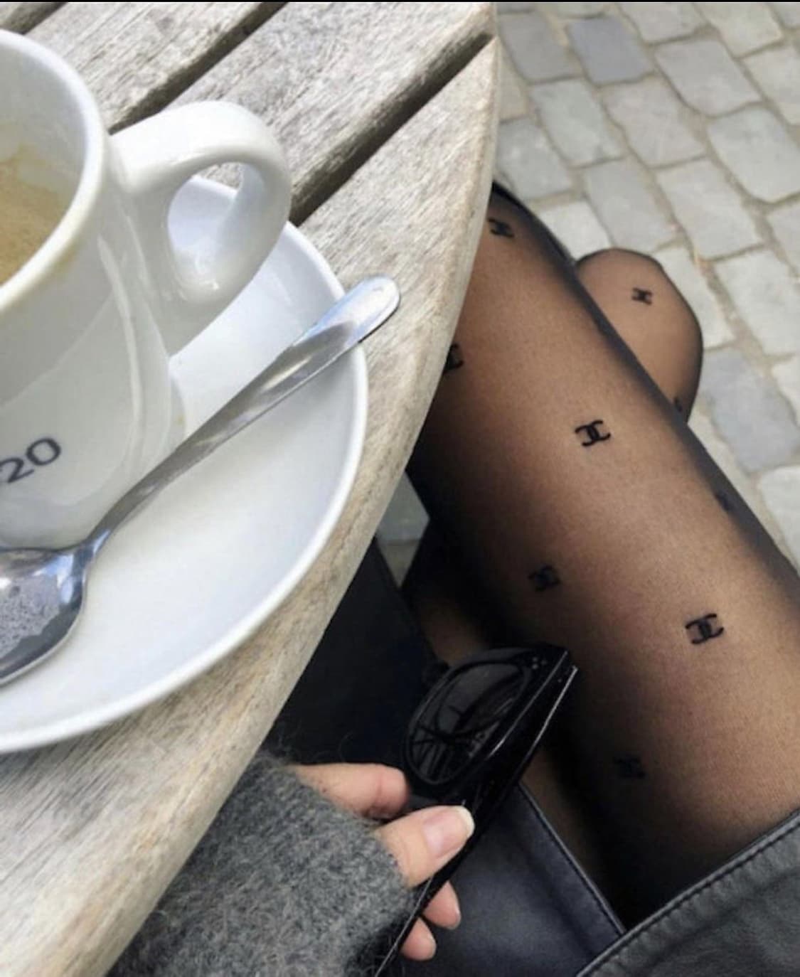 [새상품] givenchy / 지방시 로고 스타킹  상품이미지5