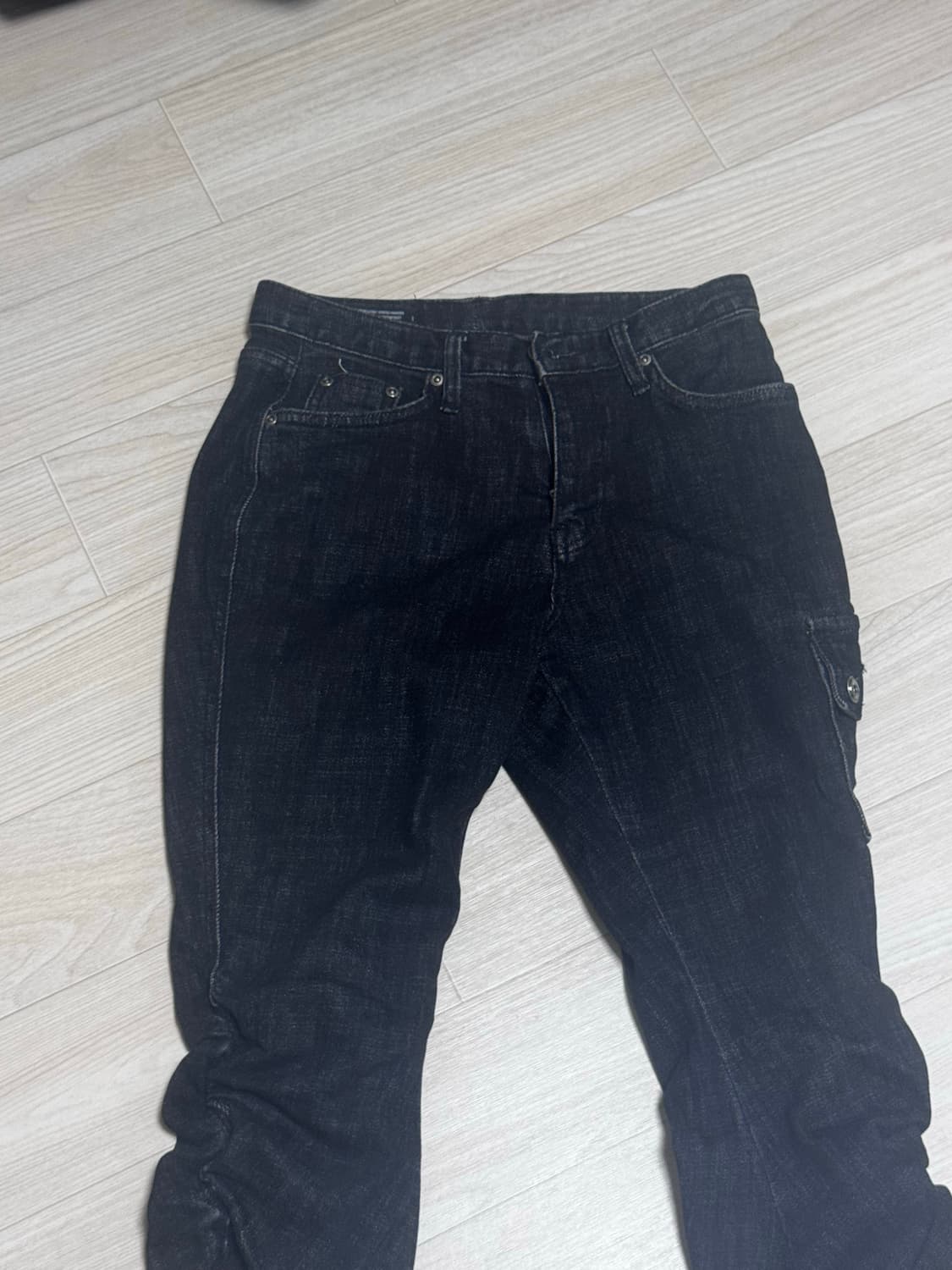 보헤미안서울 셔링 부츠컷 팬츠 상품이미지3