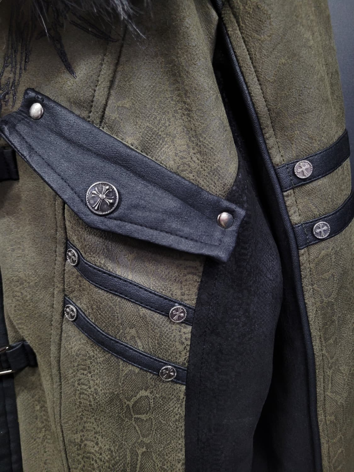 오즈크로스 오즈온 고딕 펑크 아카이브 코트 상품이미지5