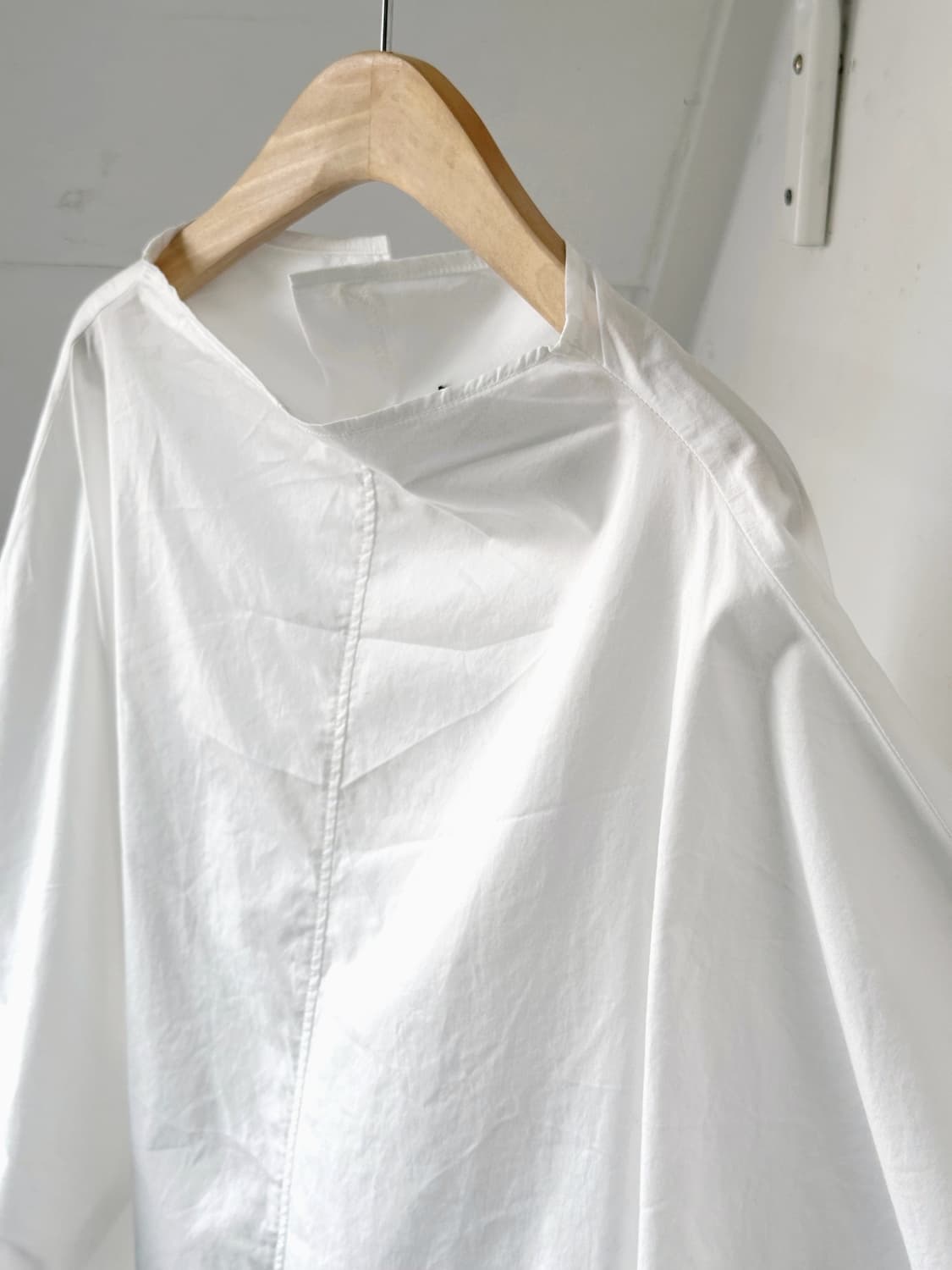 High gauge design wide silhouette shirt 상품이미지2