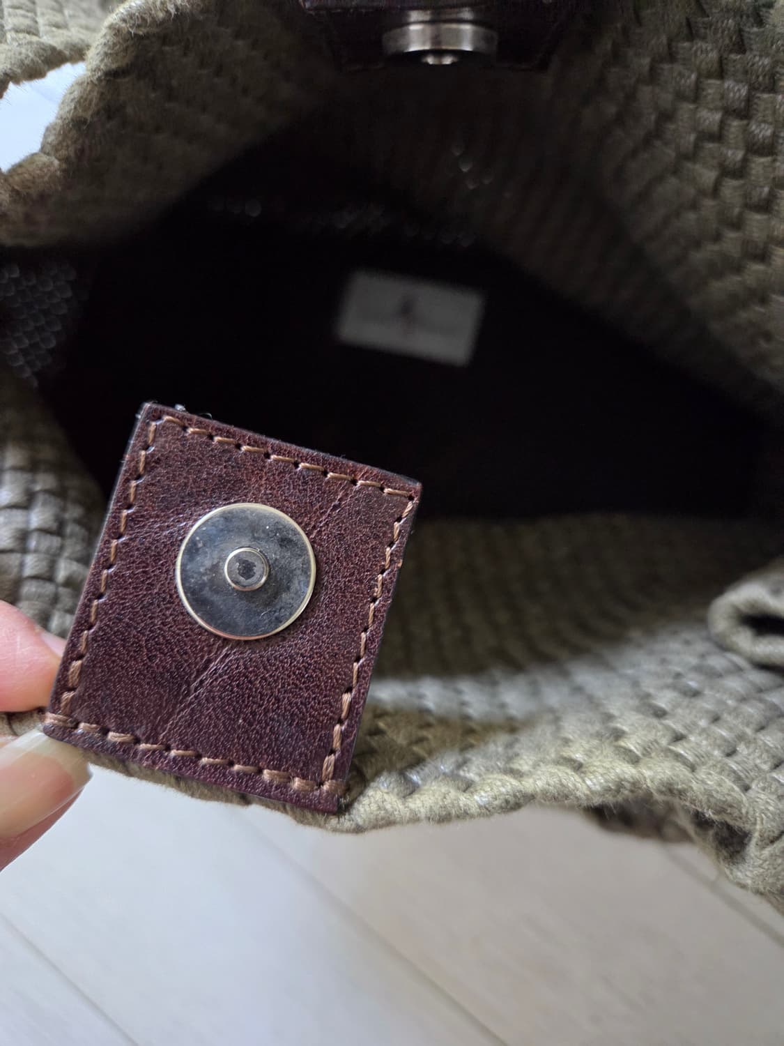 알마토누티 위빙  토트백 ㅡ이탈리아 핸드메이드 가방 상품이미지4