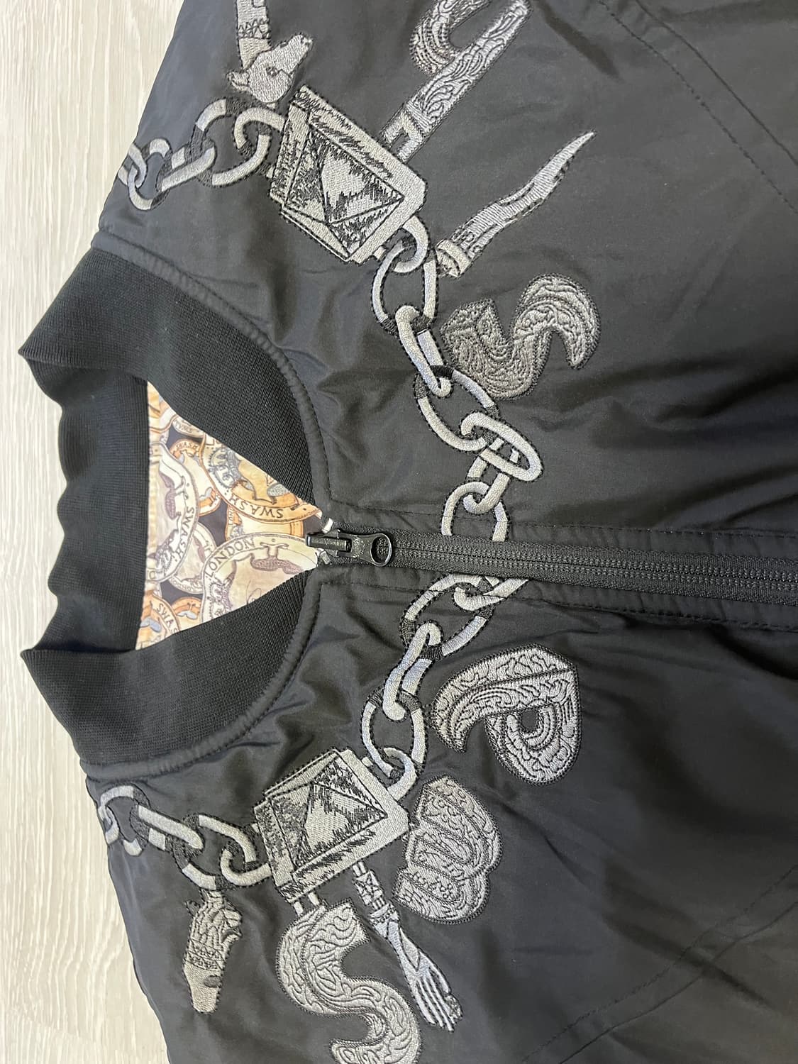 퓨마X스와시런던 양면항공점퍼L-XL 상품이미지5