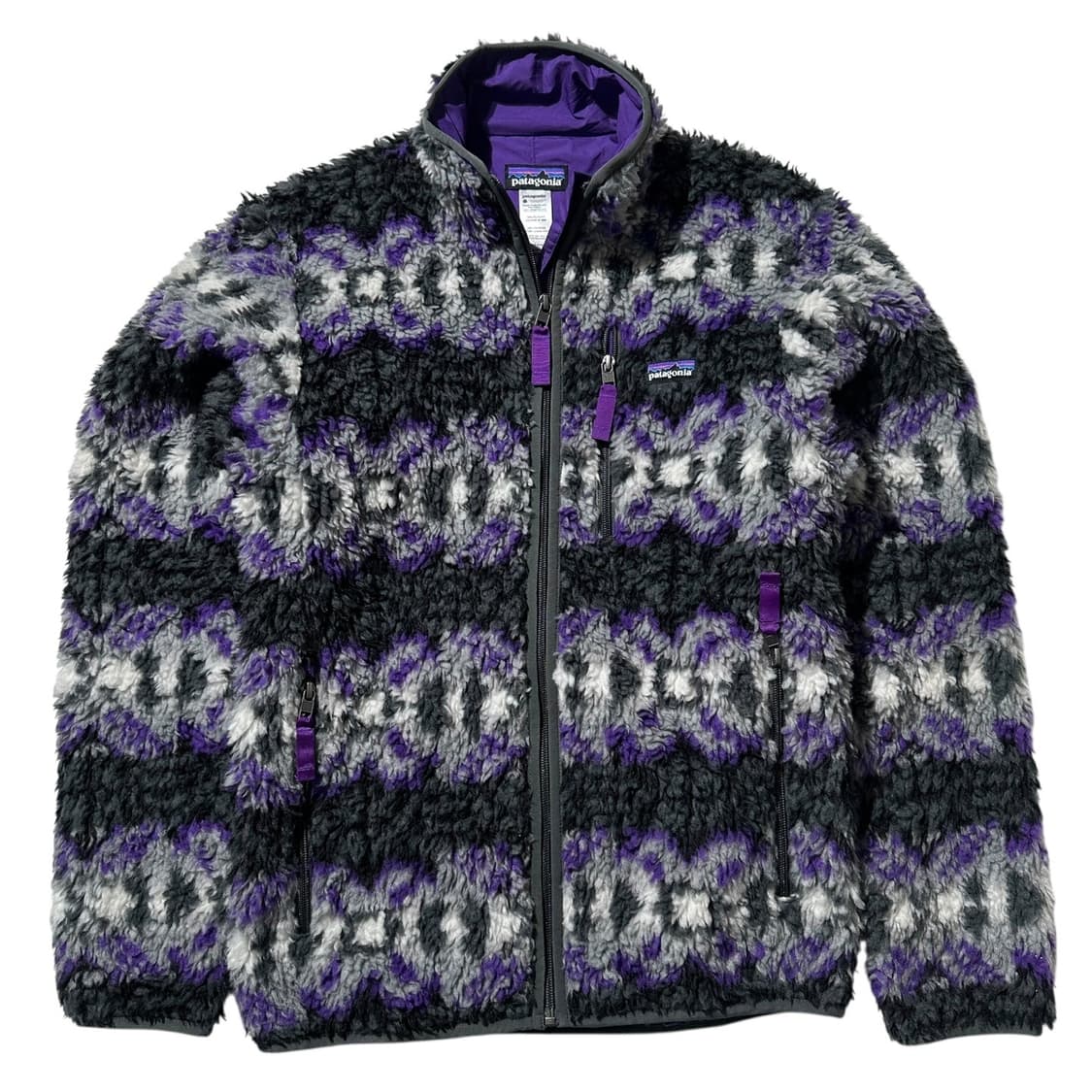파타고니아 딥파일 레트로 아즈텍 패턴 후리스 플리스 자켓 상품이미지1