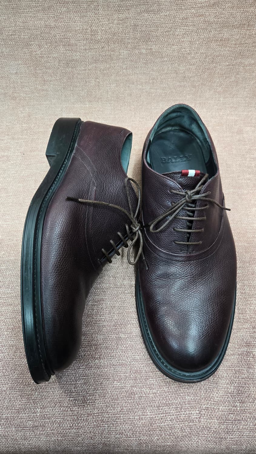 발리 275mm- 남성용 니옹 레더 슈즈 미드 브라운 상품이미지1