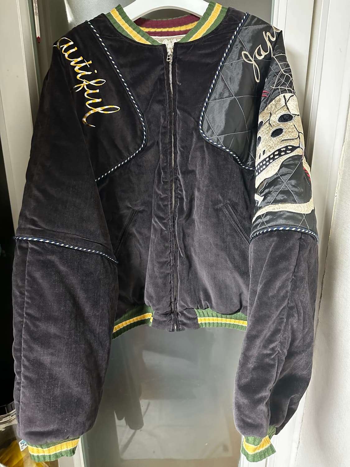 캐피탈 스컬 스네이크 샴봄버 상품이미지1