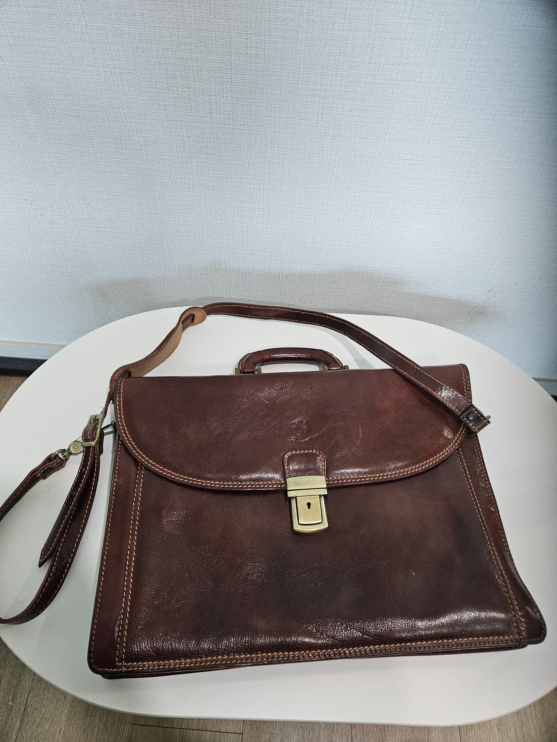 피렌체 가죽 서류 가방 상품이미지2