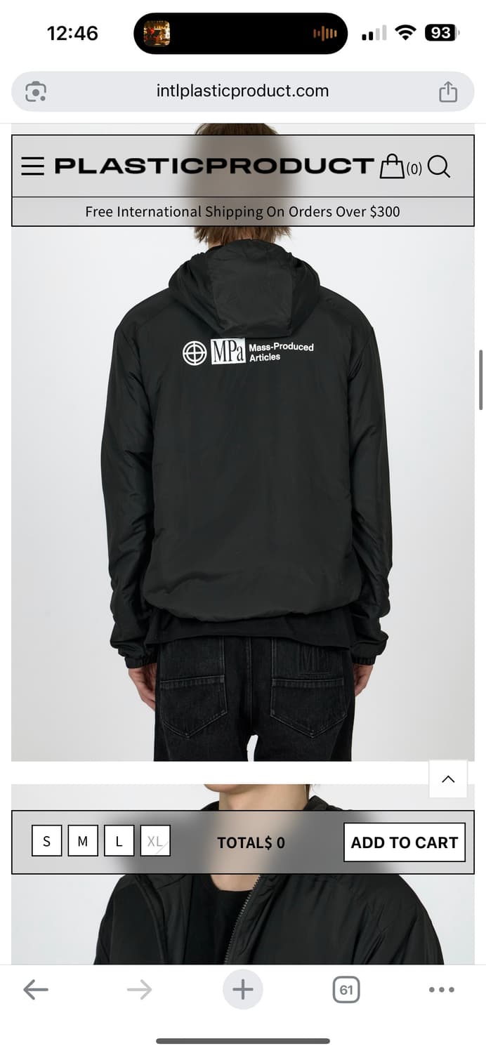 플라스틱프로덕트 MPA 패디드 라이너 블랙 L 상품이미지2