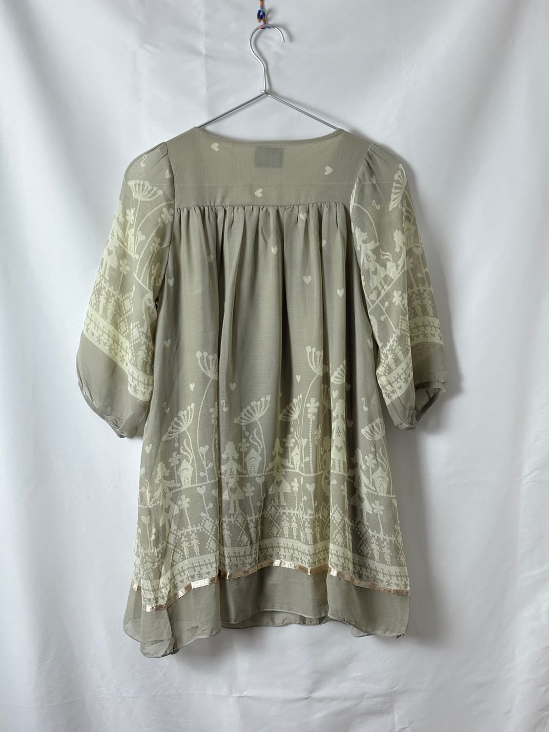 애쉬 그린 레이스 원피스 상품이미지8