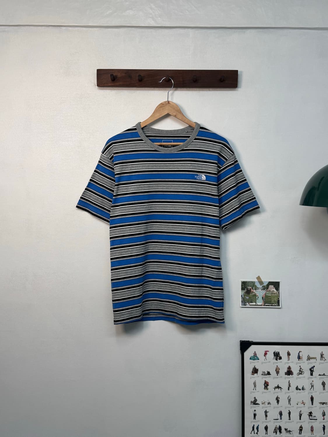 노스페이스 스트라이프 반팔티/T154 상품이미지1