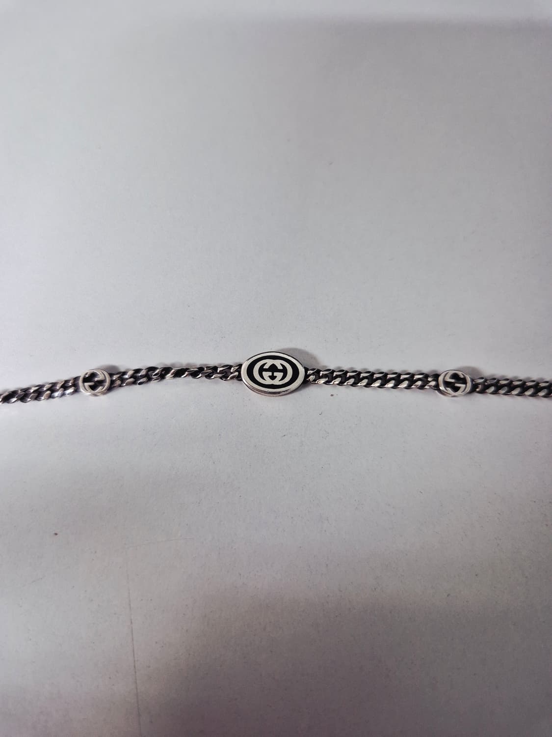 구찌 인터로킹 체인 팔찌  상품이미지4