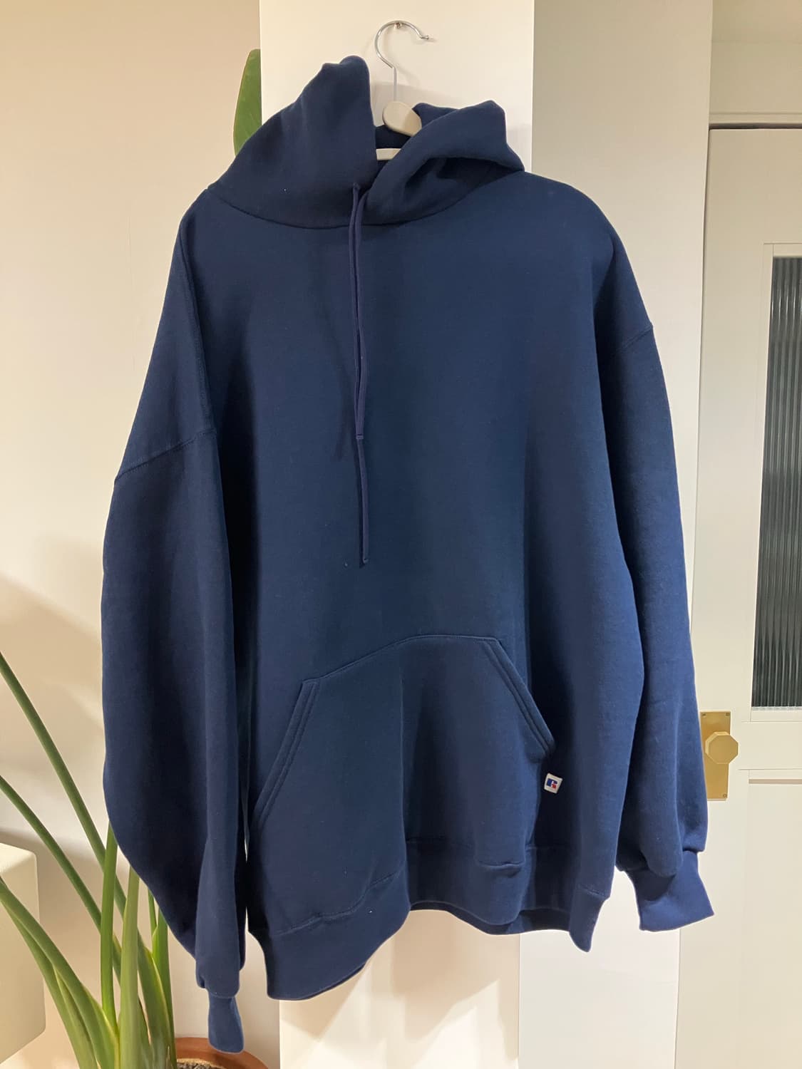 90s 러셀 후드티 네이비 made in USA  상품이미지1