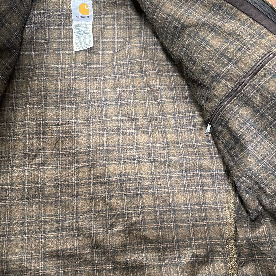 OG 빈티지 칼하트 디트로이트 J97 DKB 워크자켓 라지 상품이미지6