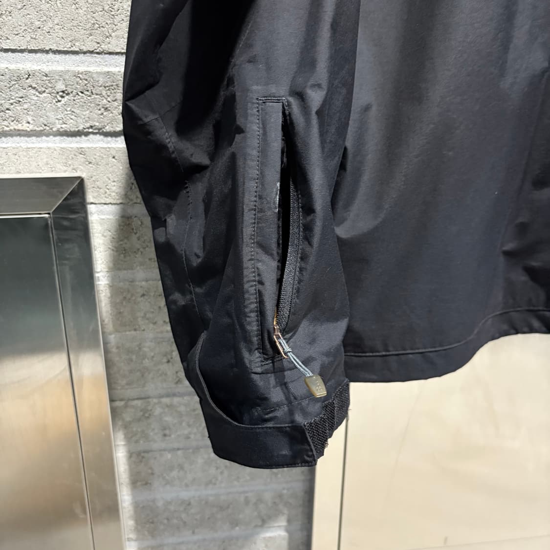 00s 나이키 에씨지 블랙 캐스케이드 레인 스톰 핏 자켓 상품이미지10