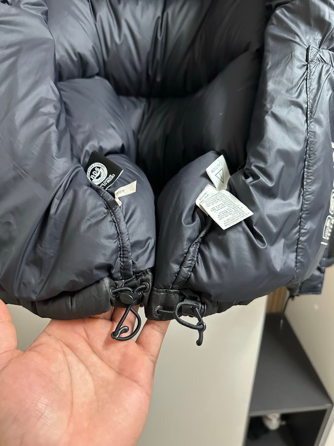 노스페이스 눕시 패딩 블랙 S(90~95) 상품이미지9