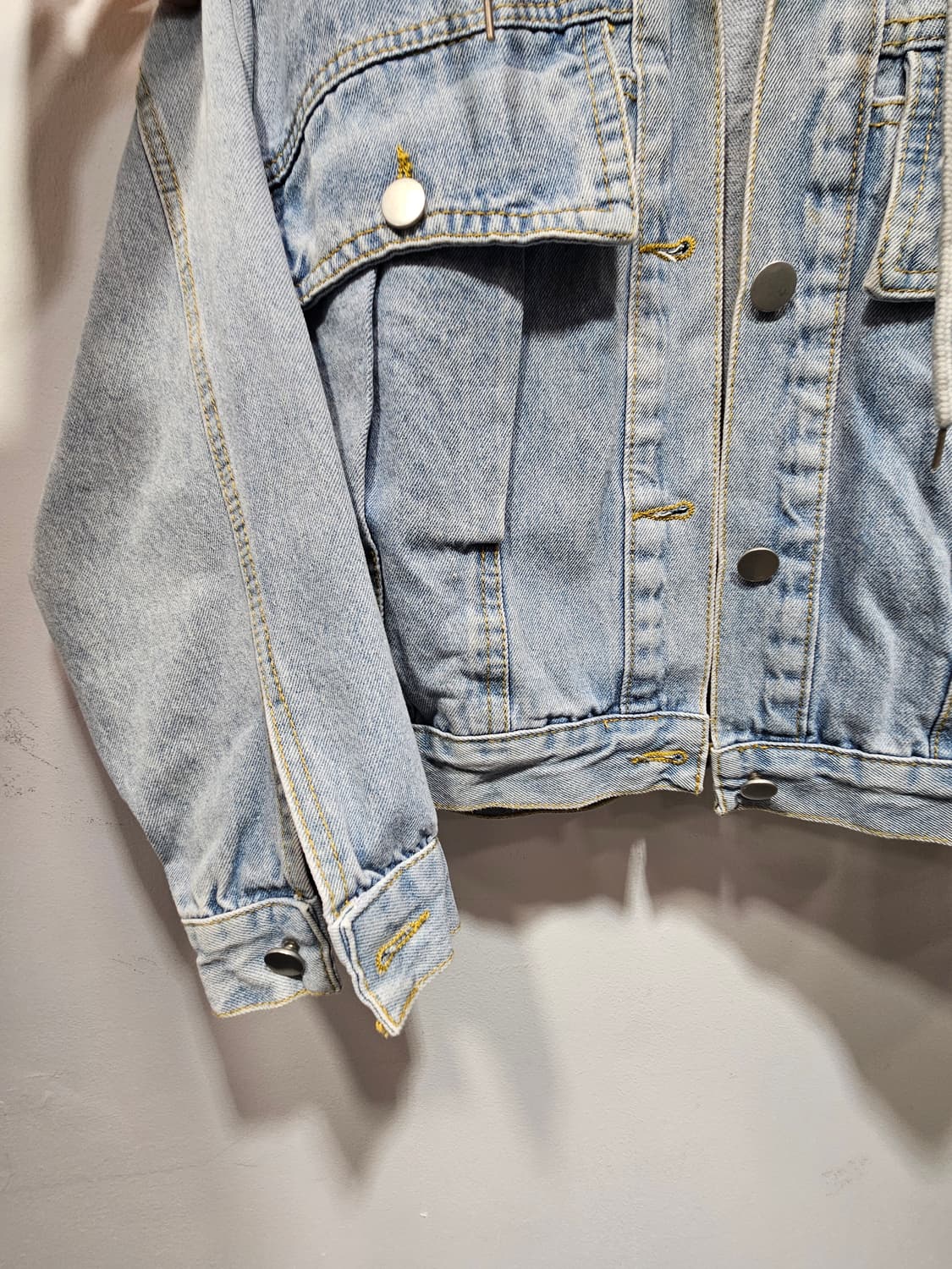 후드 탈부착 청자켓 상품이미지3