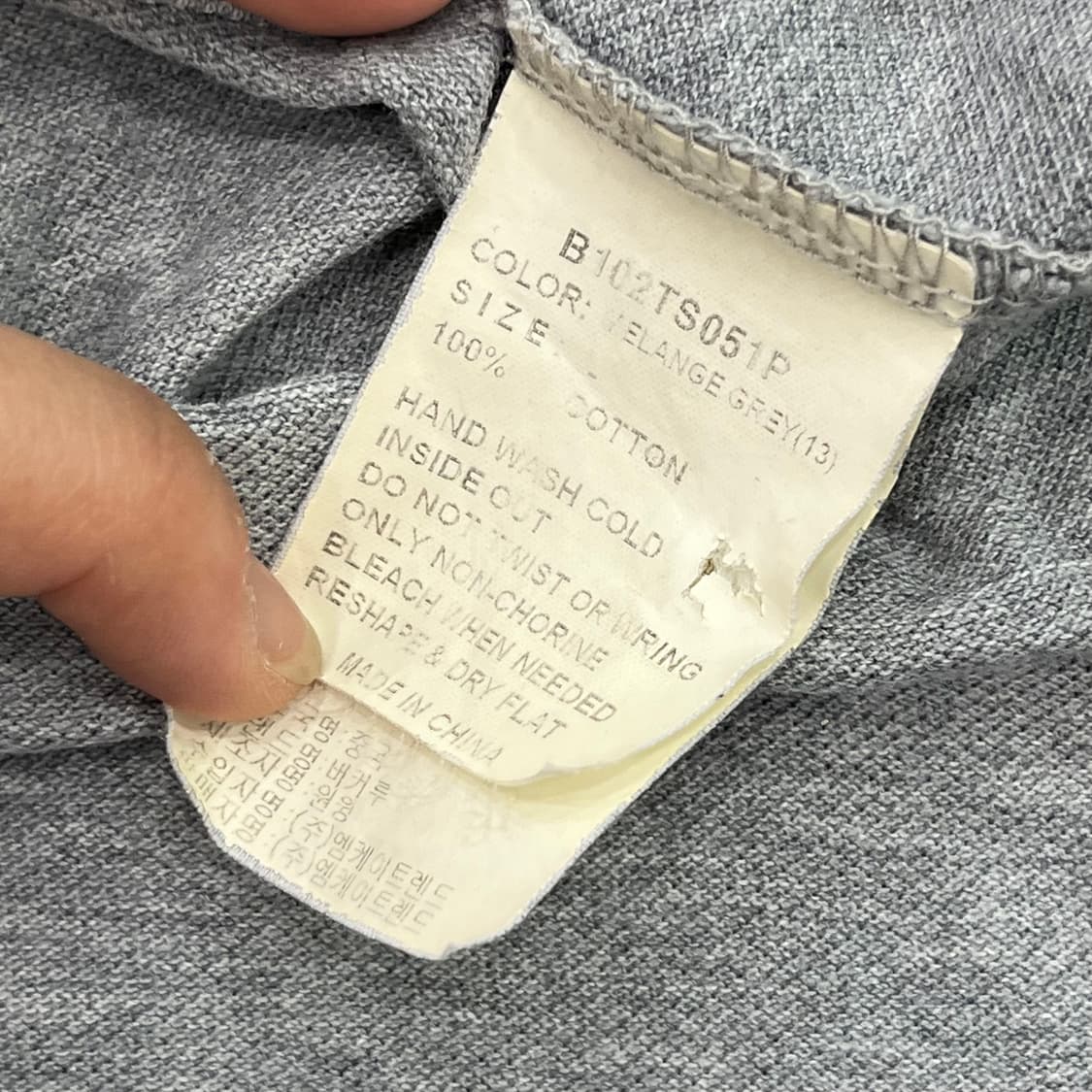 L 버커루 패치 반팔 카라티셔츠 상품이미지6