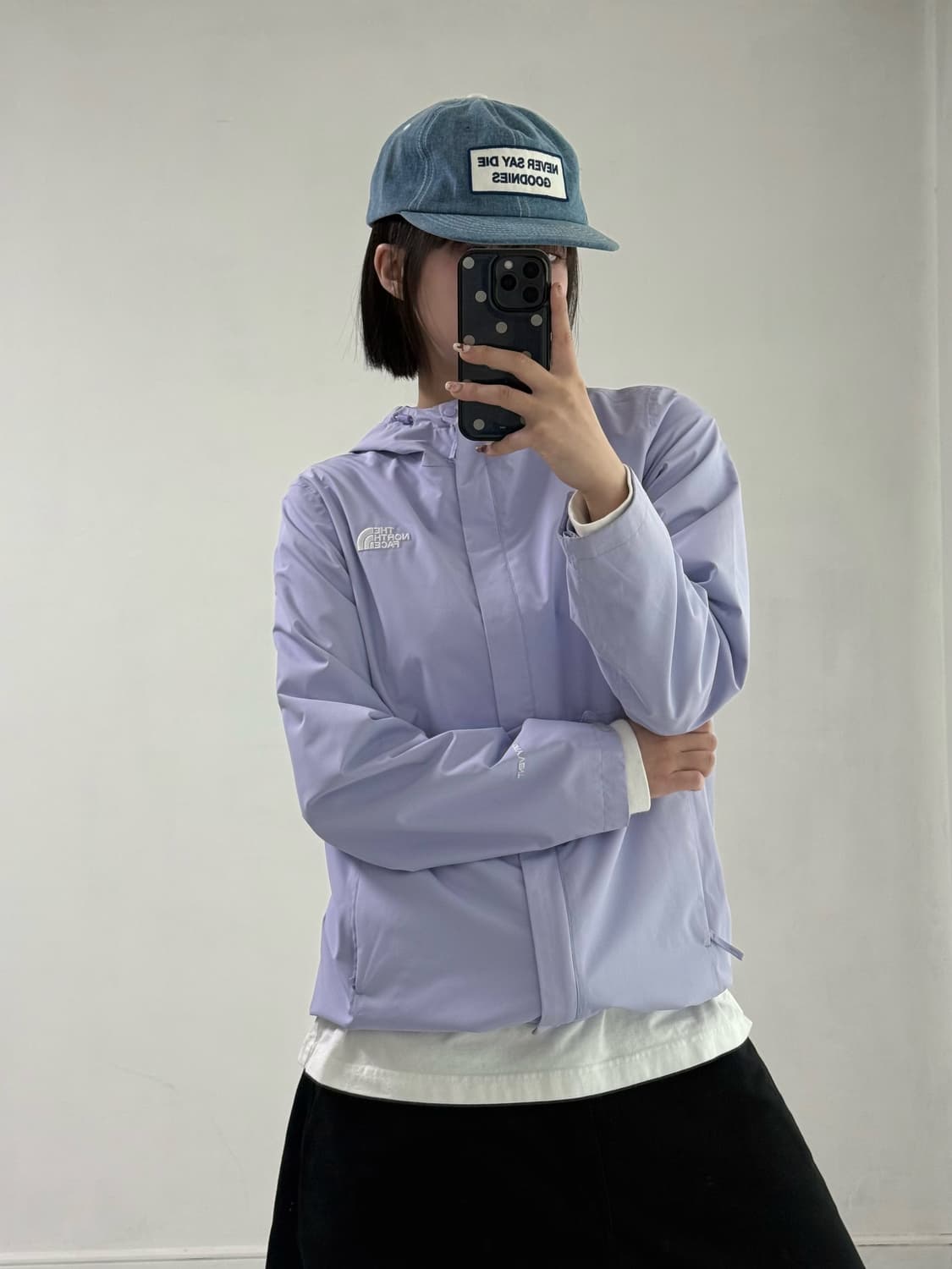 노스페이스 라이트 퍼플 바람막이 상품이미지3