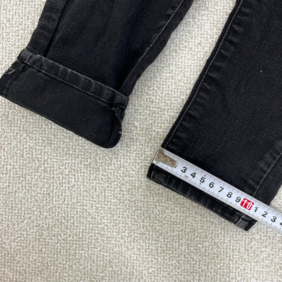 [27] 게스 여성 흑청 블랙진 데님 청바지 0114M1 상품이미지7