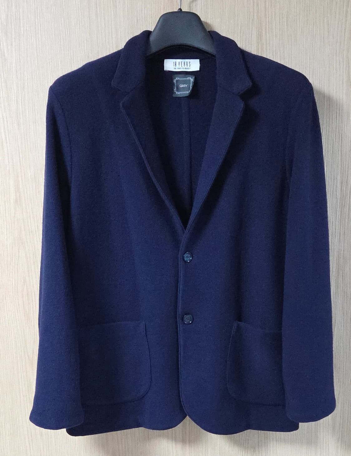 (착샷) 샌프란시스코마켓 니트 싱글 브레스티드 자켓 TBRM 상품이미지1