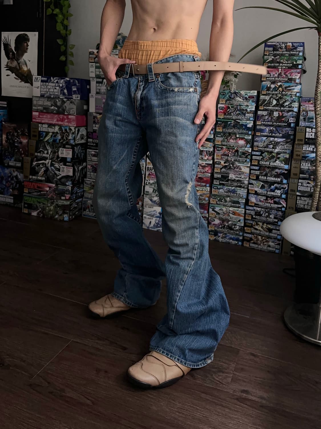 True Religion Jpey 대미지 부츠컷 진 상품이미지1