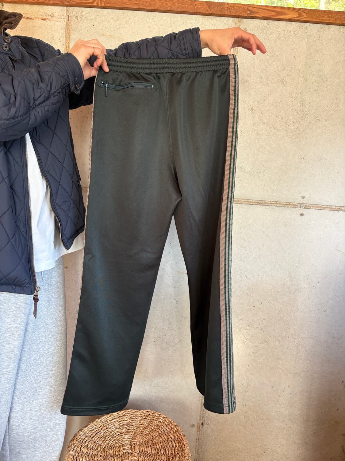 니들스 스트레이트핏 다크그린 S 상품이미지4