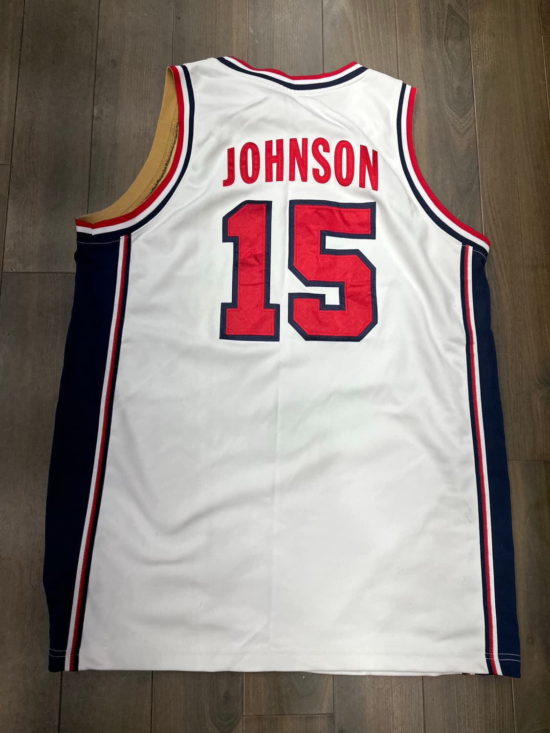 나이키 90s USA 드림팀 농구 져지L 매직존슨 상품이미지2