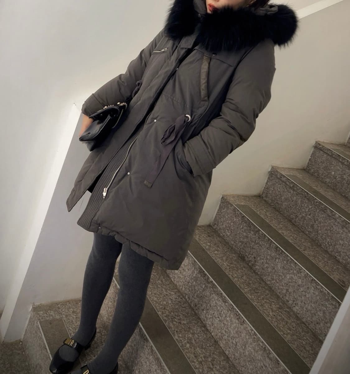 Sandro 산드로 여성 다운패딩 롱패딩 상품이미지1