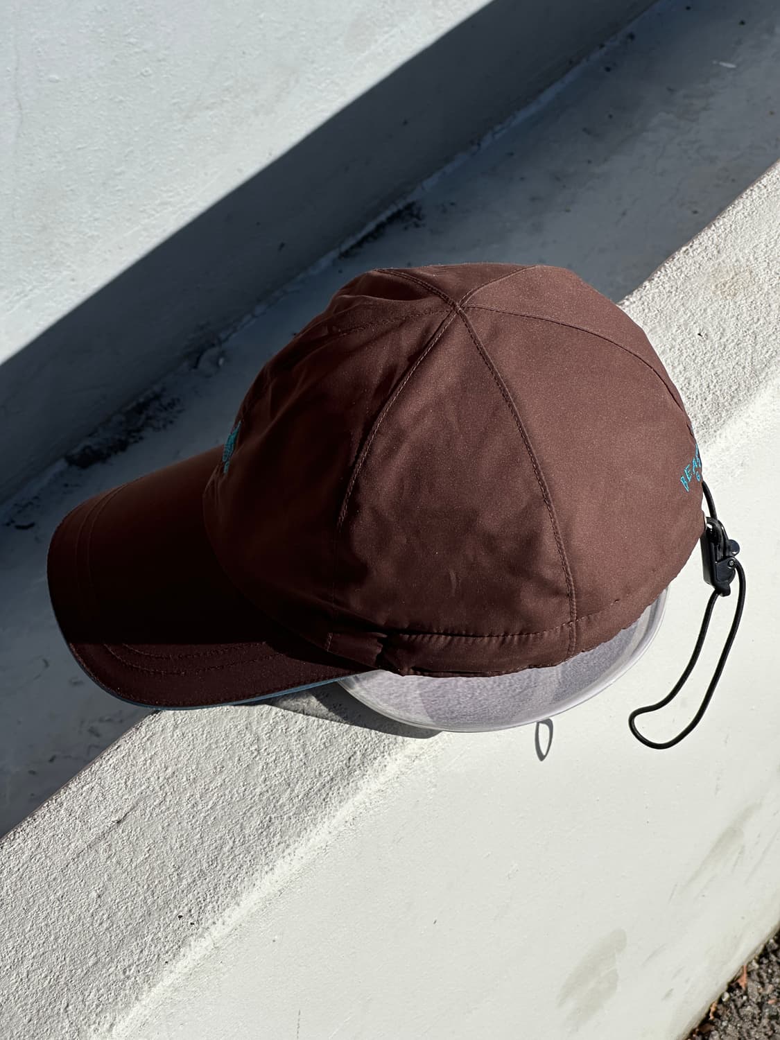 [F] 빈폴 로고 브라운 우븐 볼캡 모자 상품이미지3