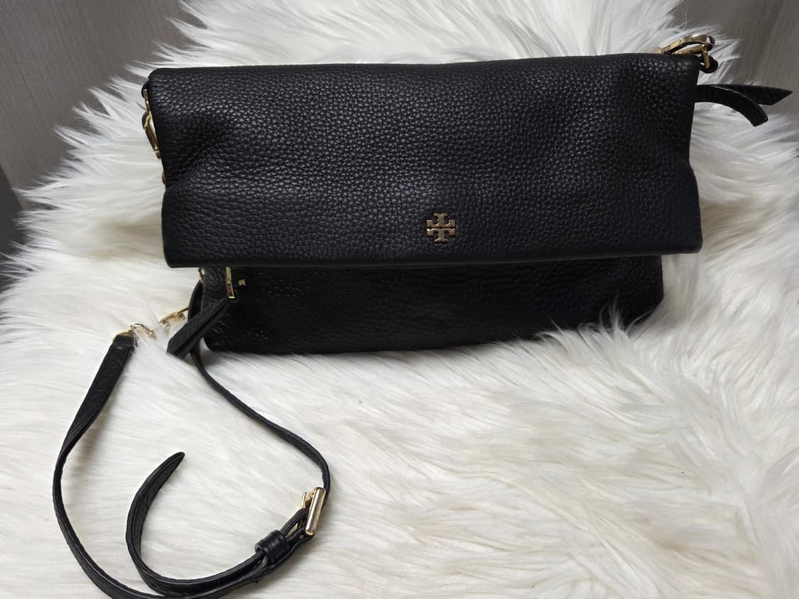 토리버치 블랙 가죽 크로스백 #최상급 상품이미지1