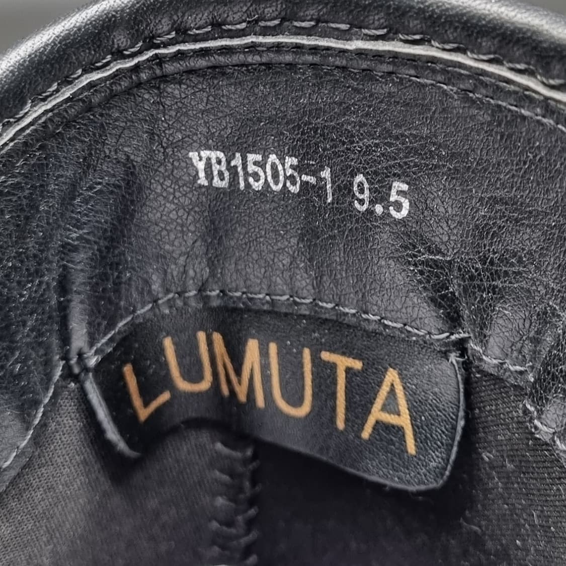 LUMUTA 레더남성부츠 260 굽5.5 상품이미지6