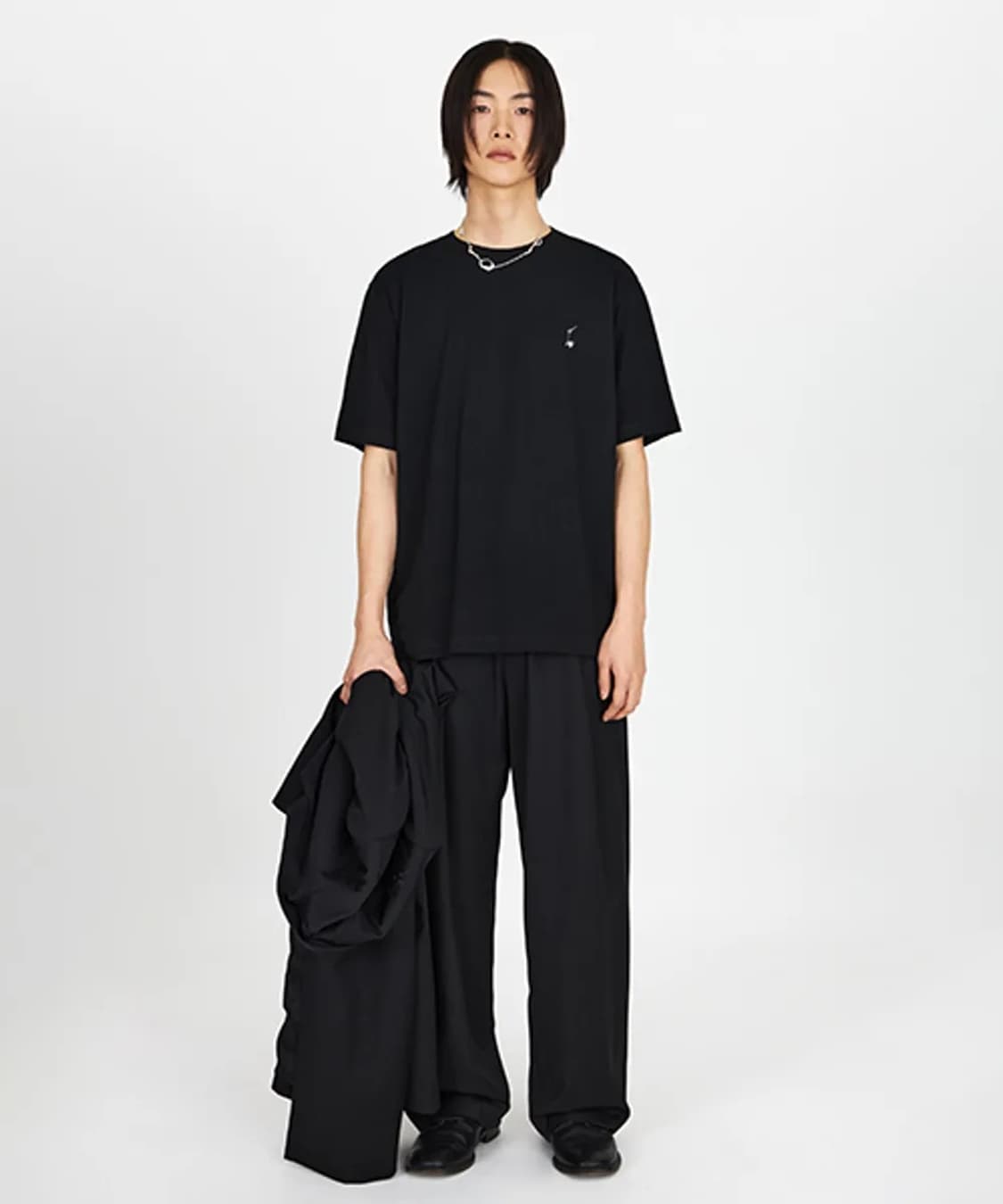 유스 플라워 프린트 반팔 티셔츠 상품이미지2