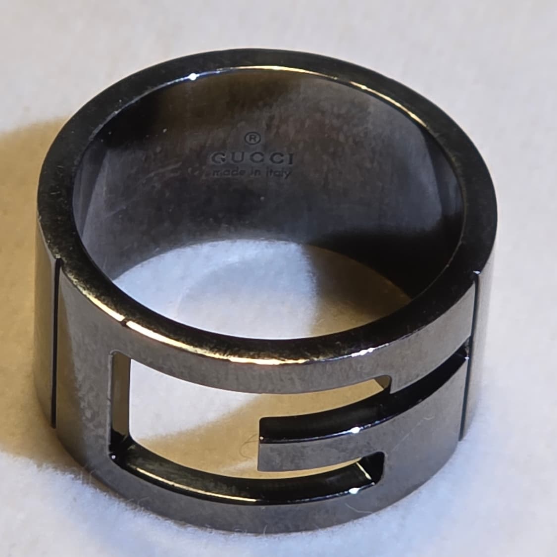 구찌 브랜디드 G 컷아웃 실버 925반지 20호 상품이미지7