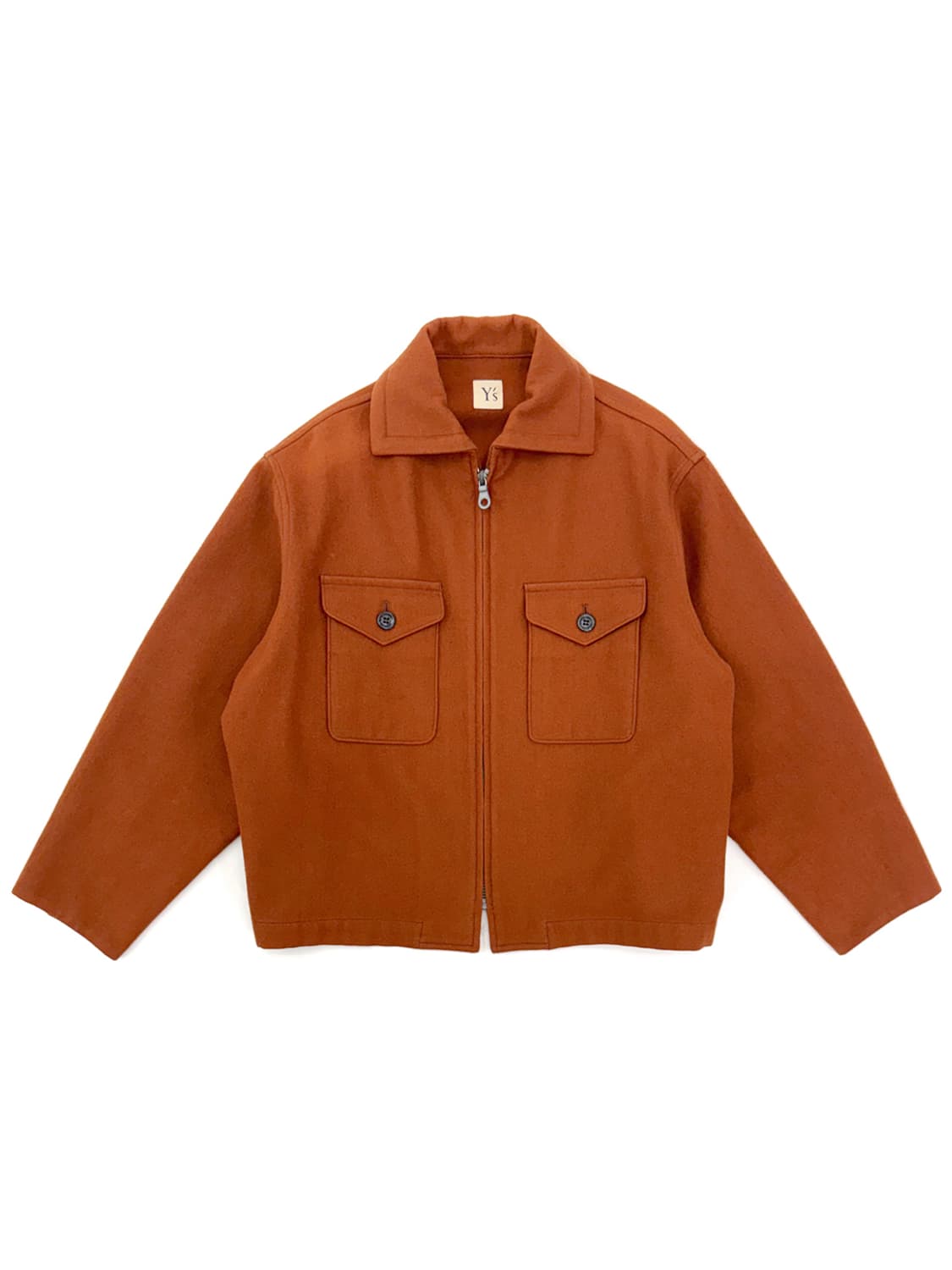 Yohji Y’s Sailor Collar Wool Cpo Jacket 상품이미지1