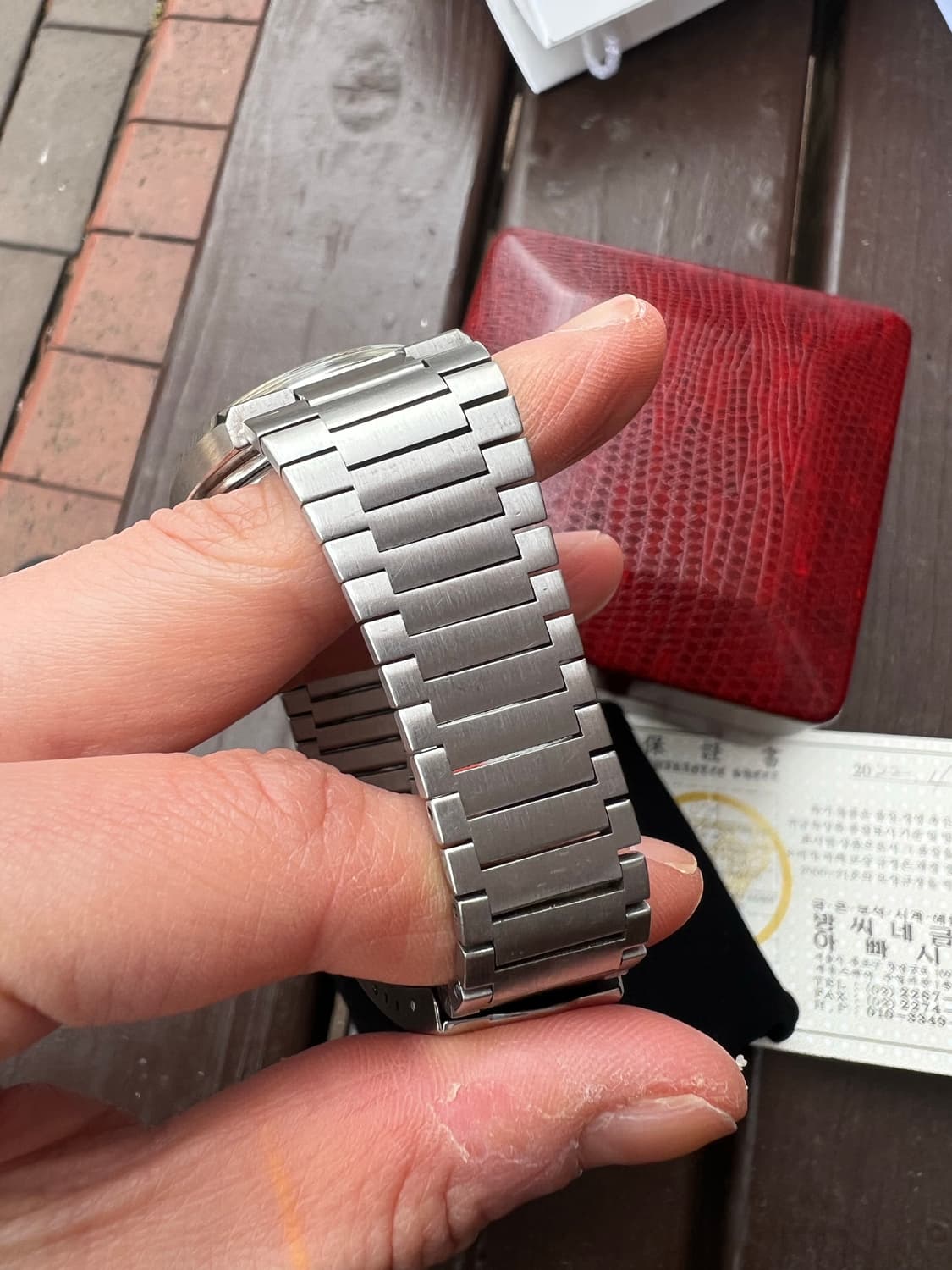 오메가 씨마스터 빈티지 고구마 방씨네 아빠시계 상품이미지5