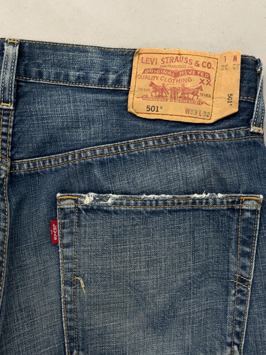 리바이스 501 데님 팬츠 상품이미지5