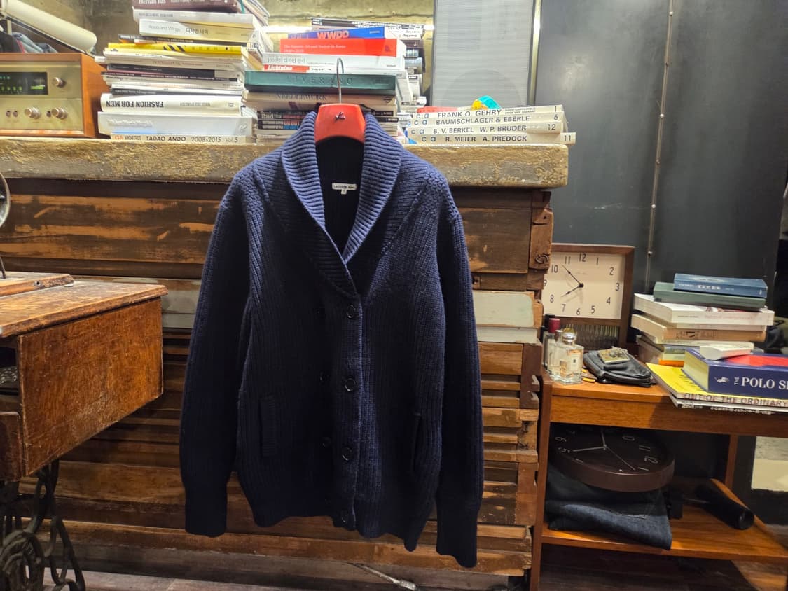 라코스테 숄칼라 카디건 상품이미지1